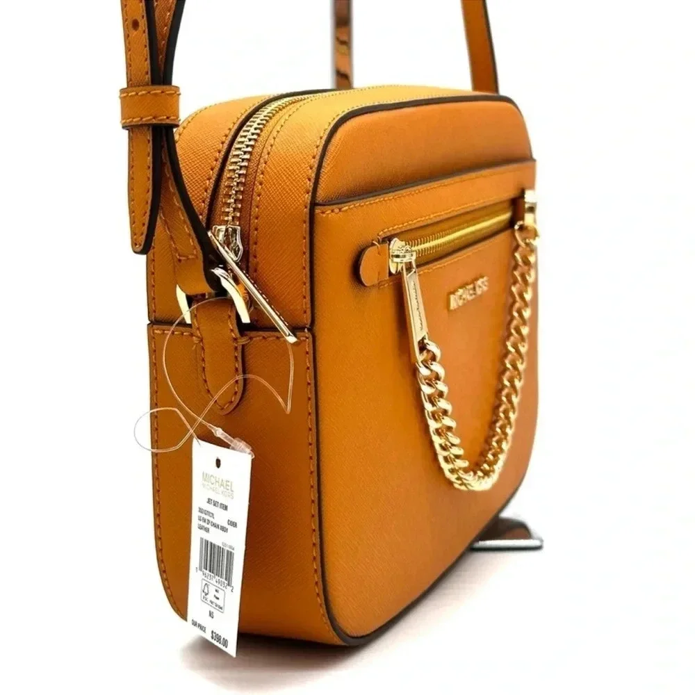 Michael Kors Large EW Crossbody Bag Cider (NWT)